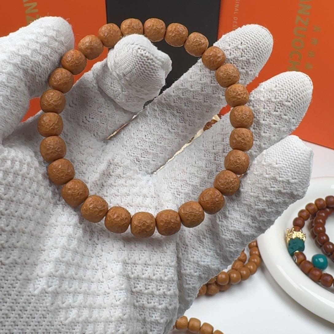 猴头核桃手串管*全品蛟素000000