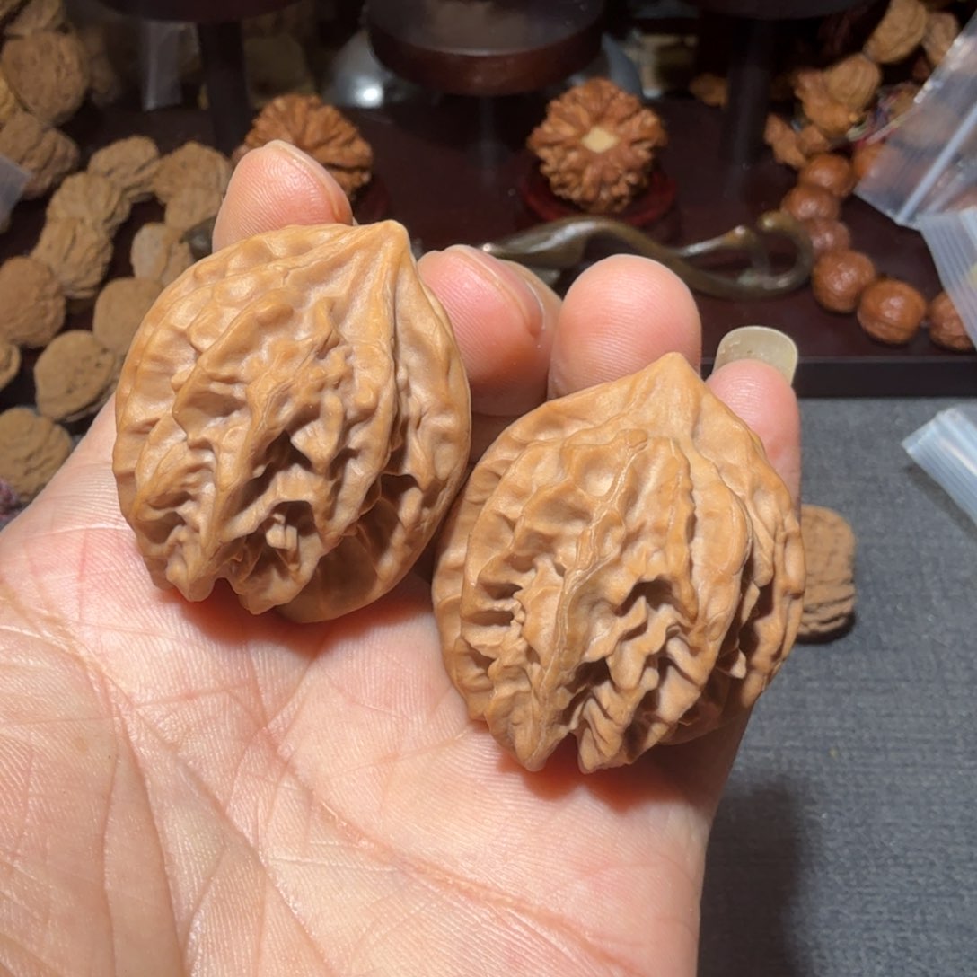 把件文玩核桃曹大龙天残40