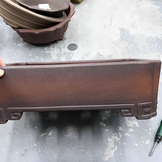 红陶奔**弟紫砂花盆漂亮