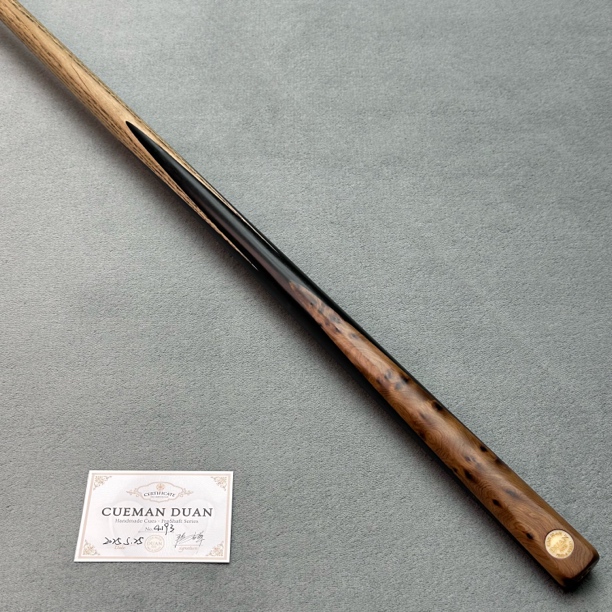 段氏手工杆金牌单插金钟方牌树瘤球杆4193