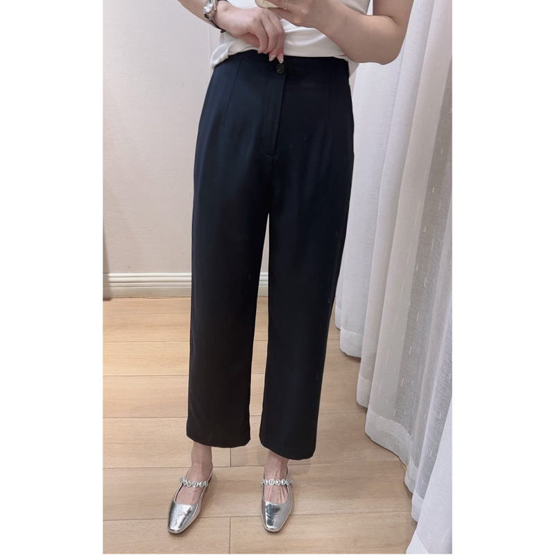 【尺码偏小】【后腰松紧】夏季薄款女裤25169