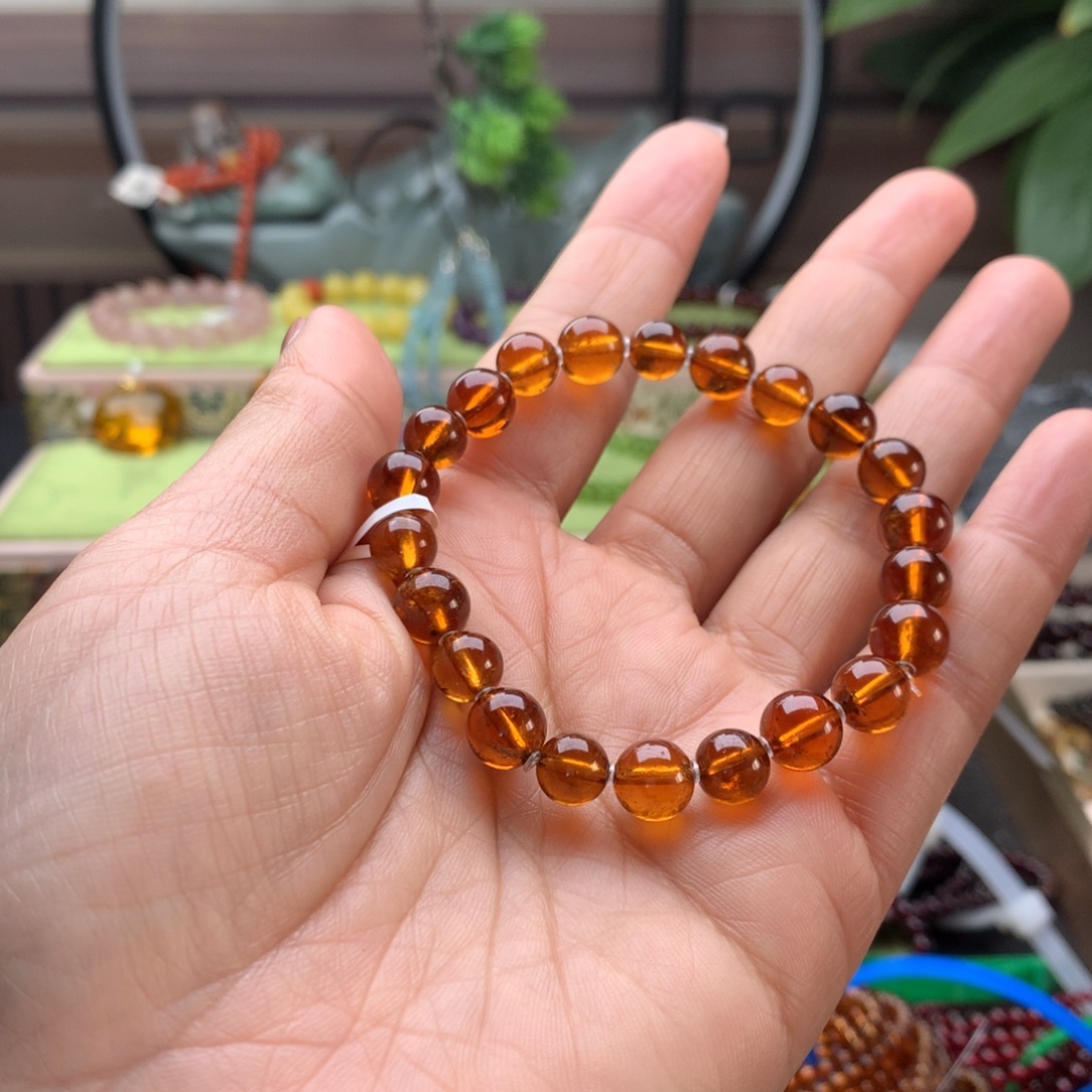 未镶嵌手串石榴石手串8