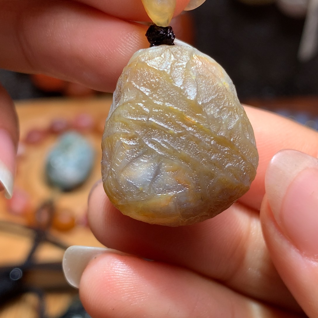 未镶嵌玛瑙/玉髓珠宝半成品