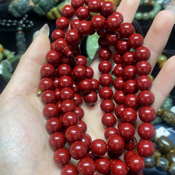 蛇纹石玉珠宝奇石足铂镶嵌