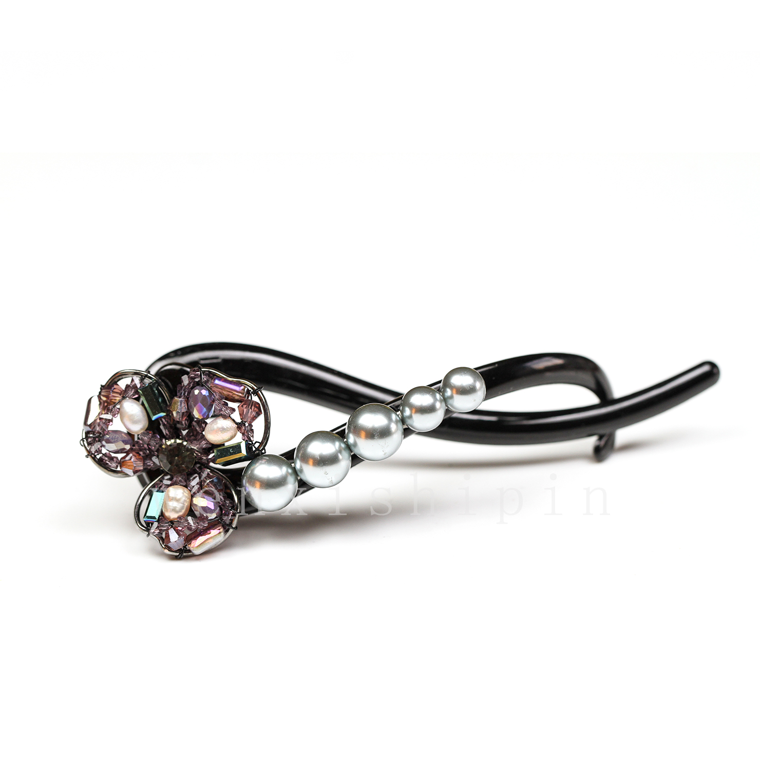 2022花朵珍珠扭扭夹