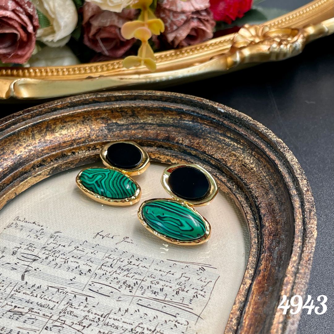 铜合金耳饰 设计师款耳饰-4943