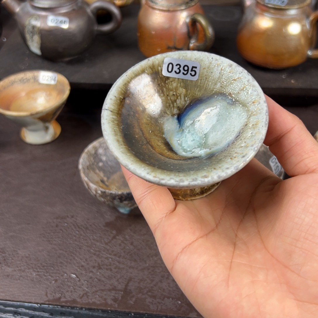 杯龙*风柴烧茶器主人杯