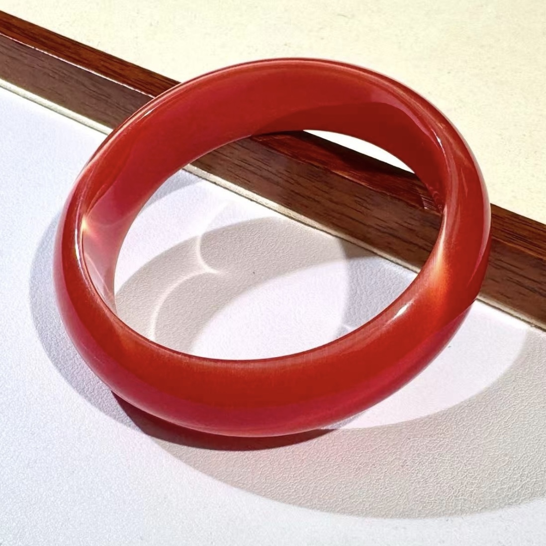 【福气来珠宝】SZ002-DIY配件-精美时尚红手镯-多样性发其一