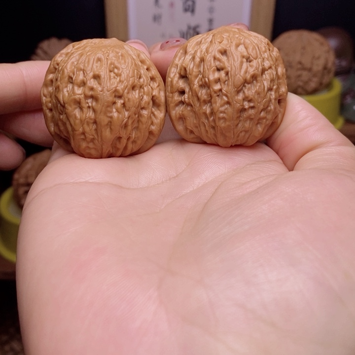 文玩核桃把件铁锤