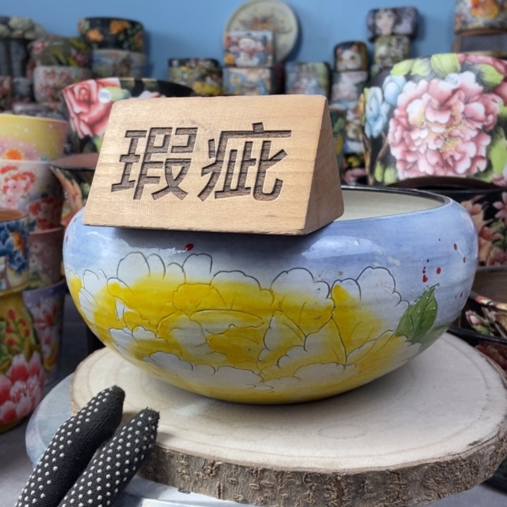 红陶景德镇艺术手绘作品