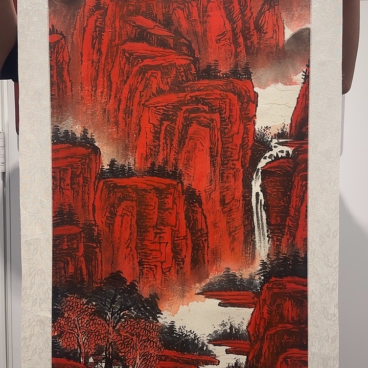 国画我是一只小小鸟地域鬼的人