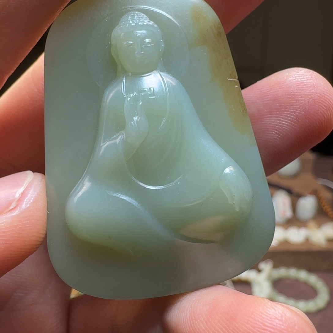 和田玉挂件未镶嵌