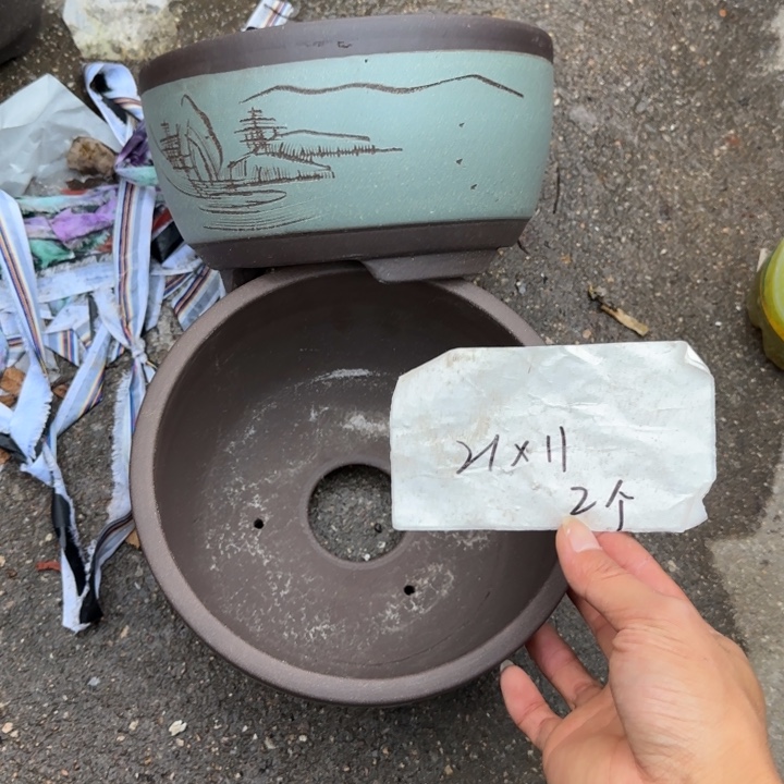 紫砂花盆特价商品