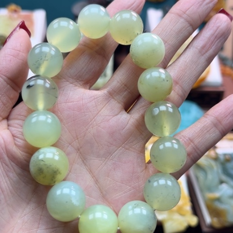 岫玉挂件未镶嵌用****3手链