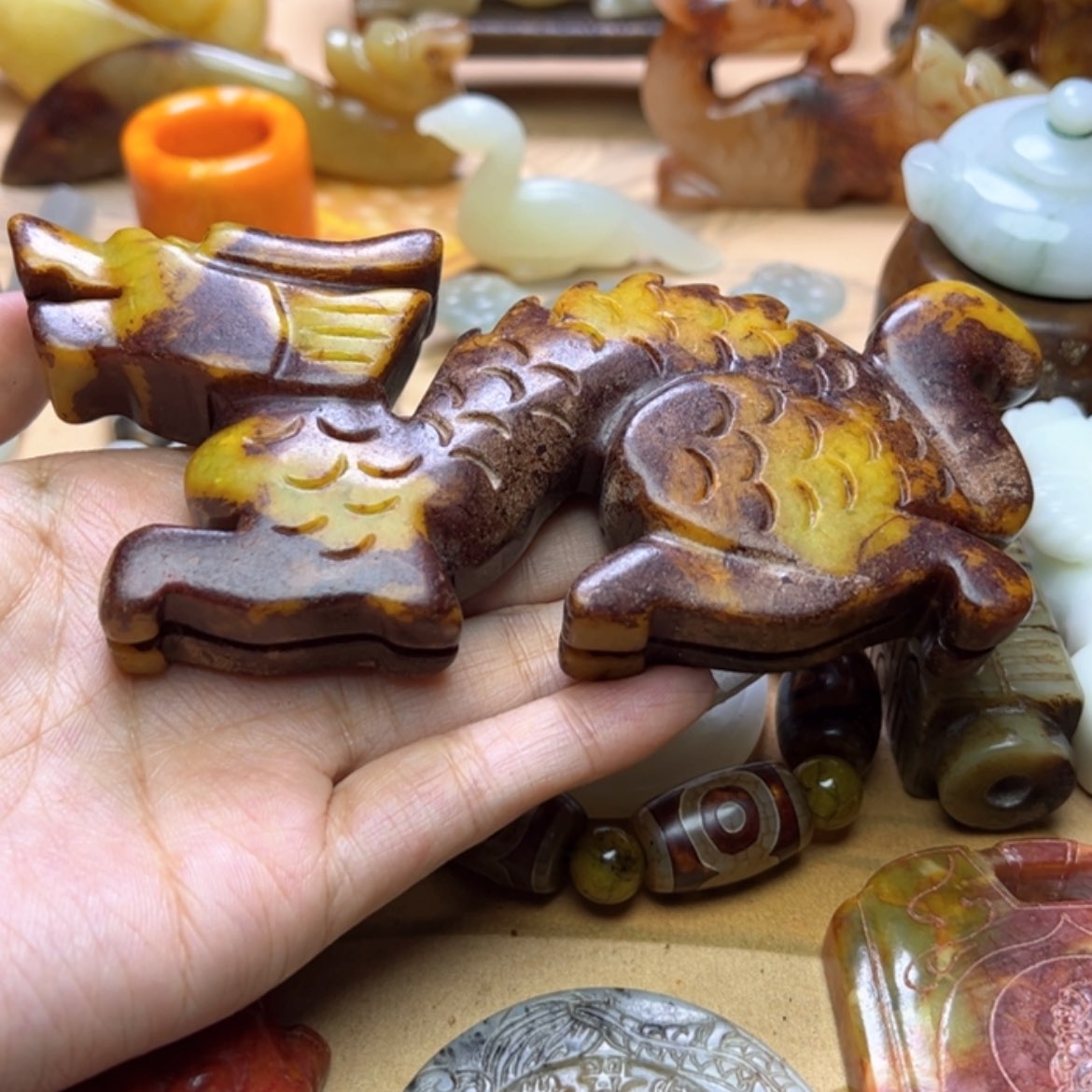 【闪购商品】蛇纹石玉颈饰未镶嵌