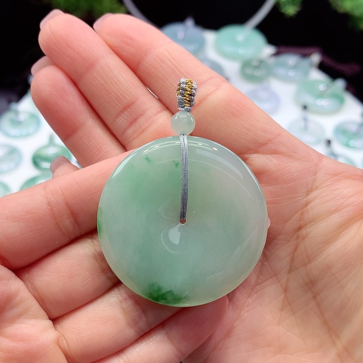 颈饰未镶嵌翡翠3尺寸42.4*5.9