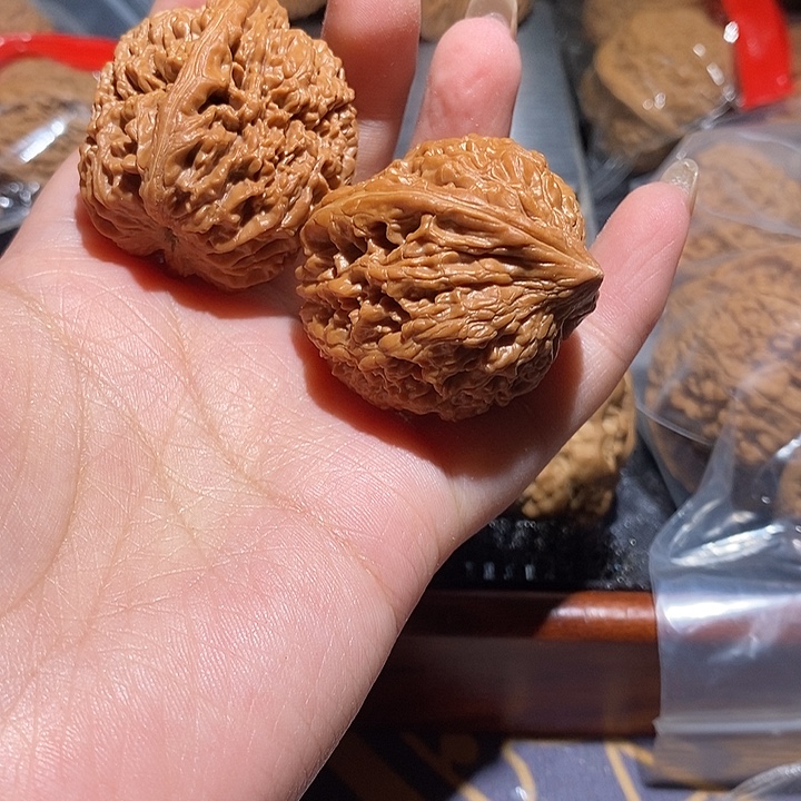 美***天把件文玩核桃全品蒜头