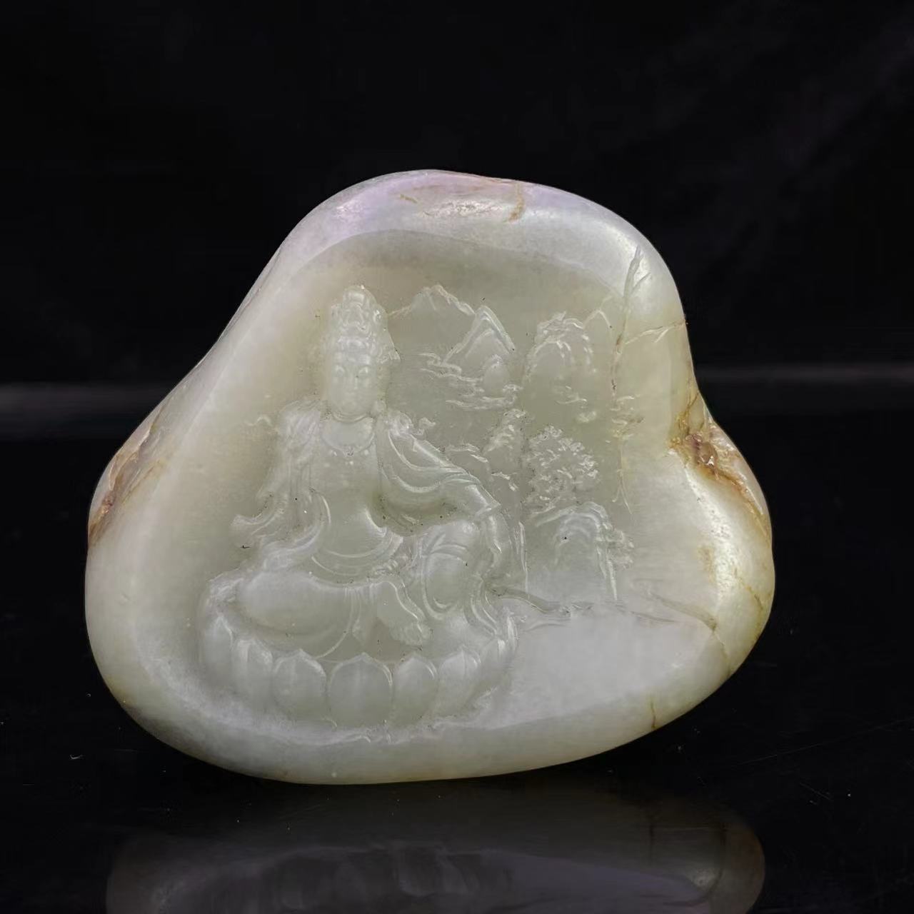 A623 和田玉摆件 BL334510