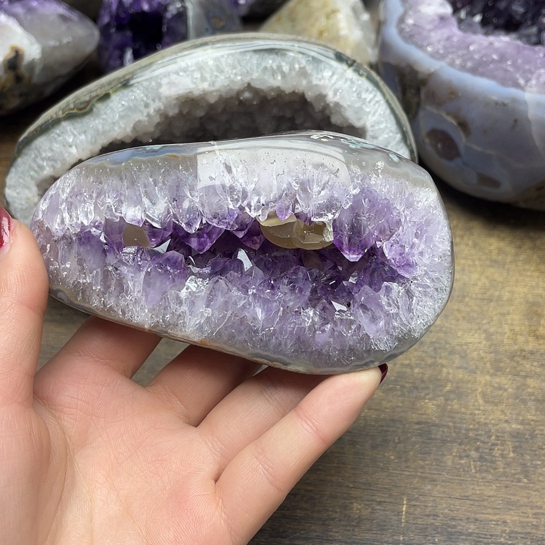 炎***炎大型摆件（非配饰）紫晶未镶嵌