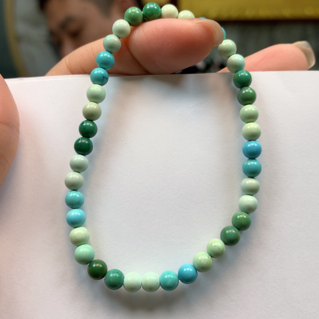 绿松石单圈未镶嵌