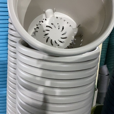 树脂四季4号微瑕灰白无托8个