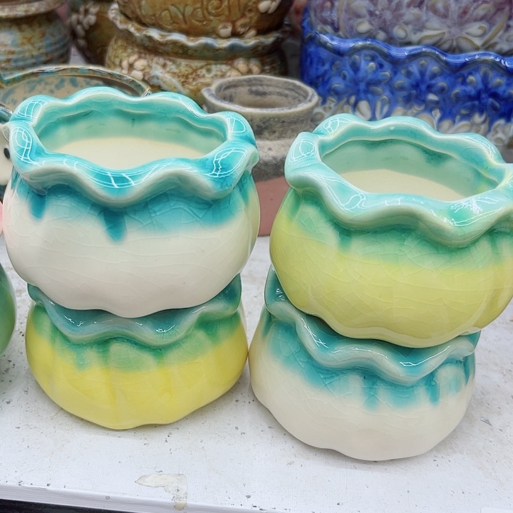 多肉绿植陶瓷花盆