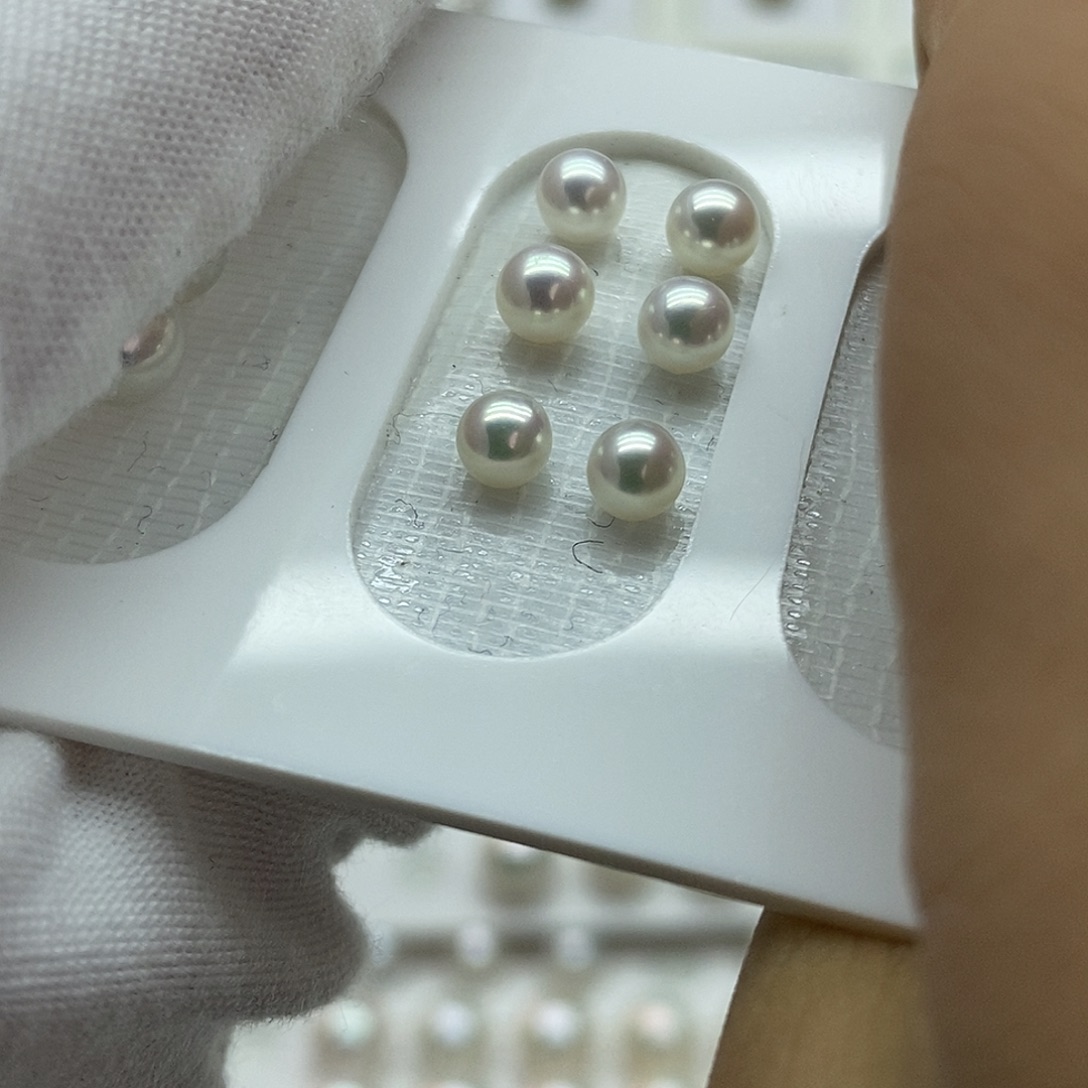淡水珍珠裸珠未镶嵌4-5