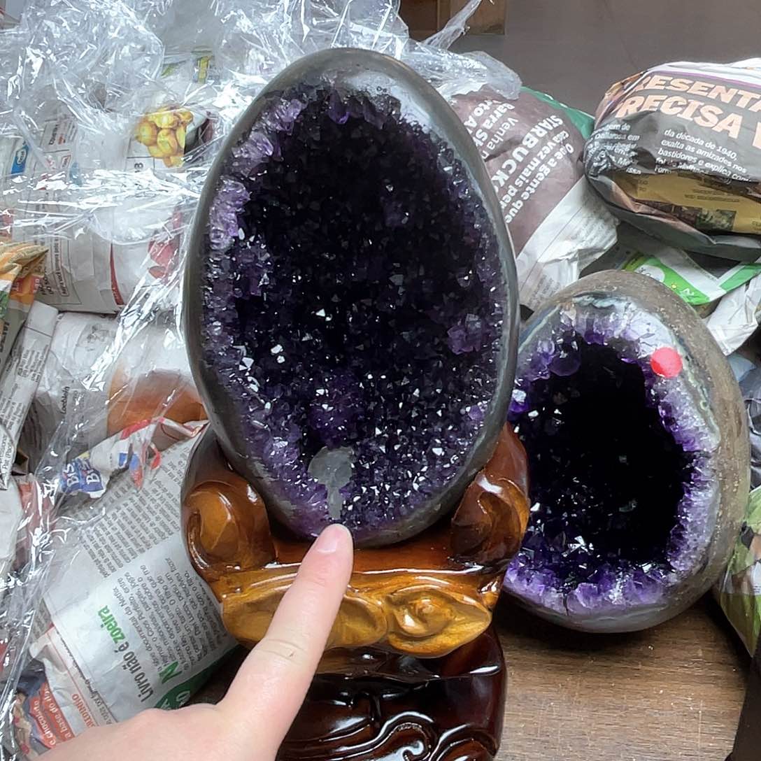 紫晶大型摆件（非配饰）未镶嵌