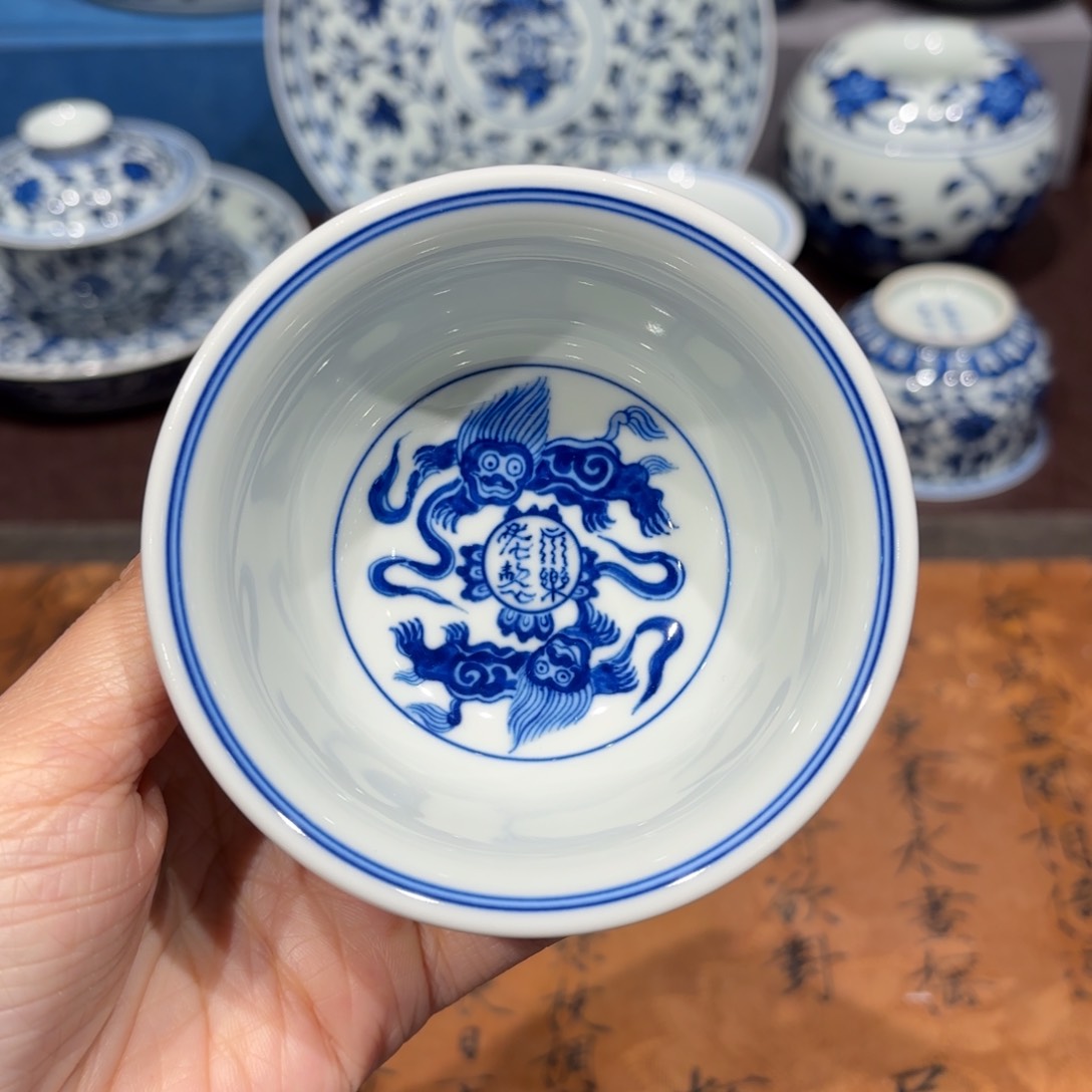 瓷片景德镇纯手工手绘