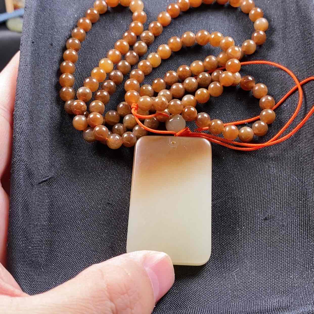 【闪购商品】和田玉（糖玉）颈饰未镶嵌