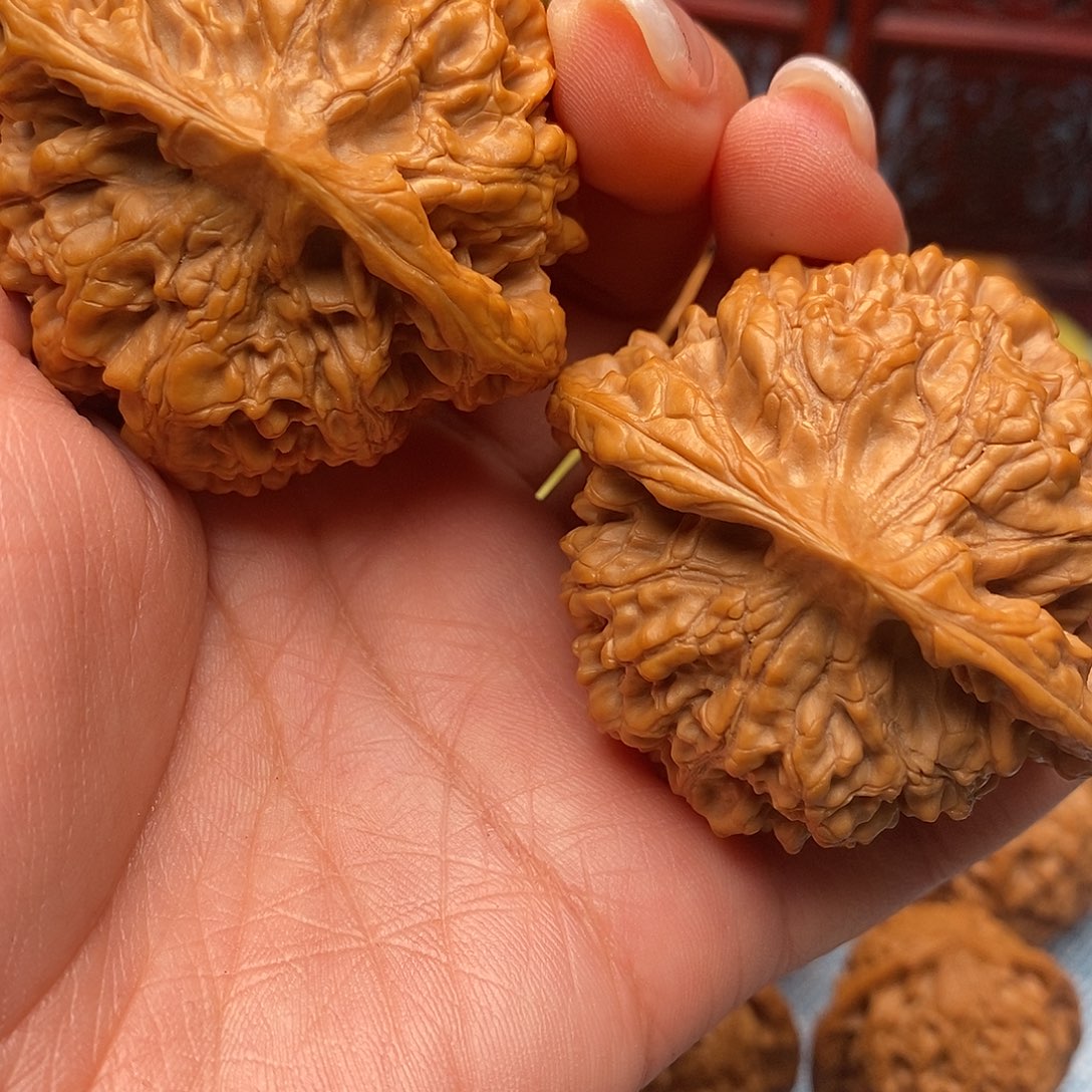 会***小文玩核桃把件毕业大官帽52全品