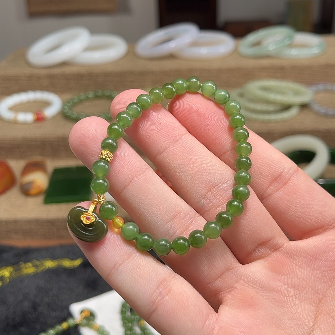 手链未镶嵌和田玉