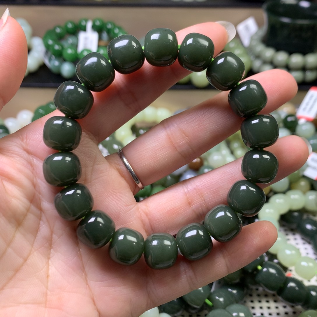 和田玉手链未镶嵌