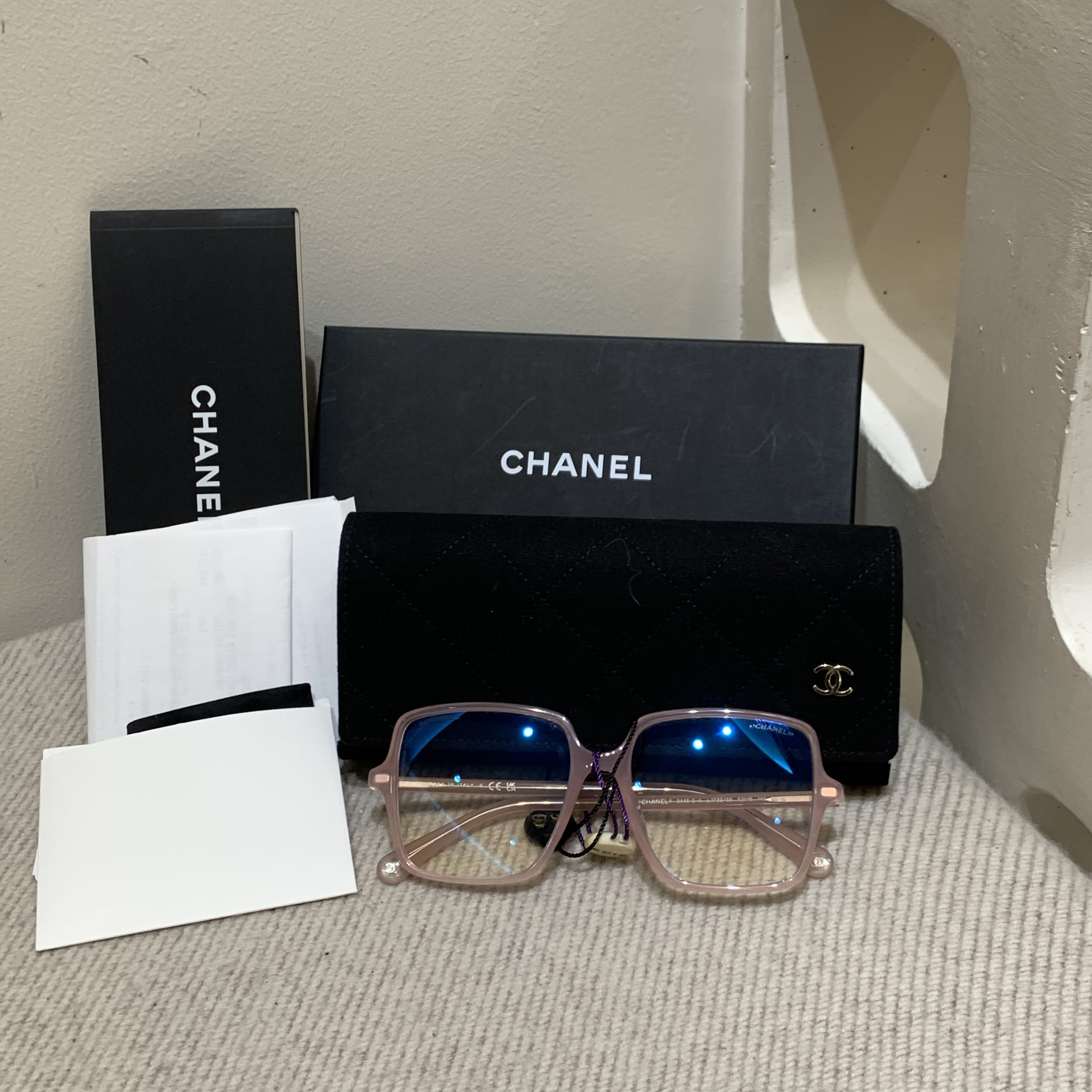 未使用 Chanel/香奈儿 Chanel仿蓝光眼镜 凡