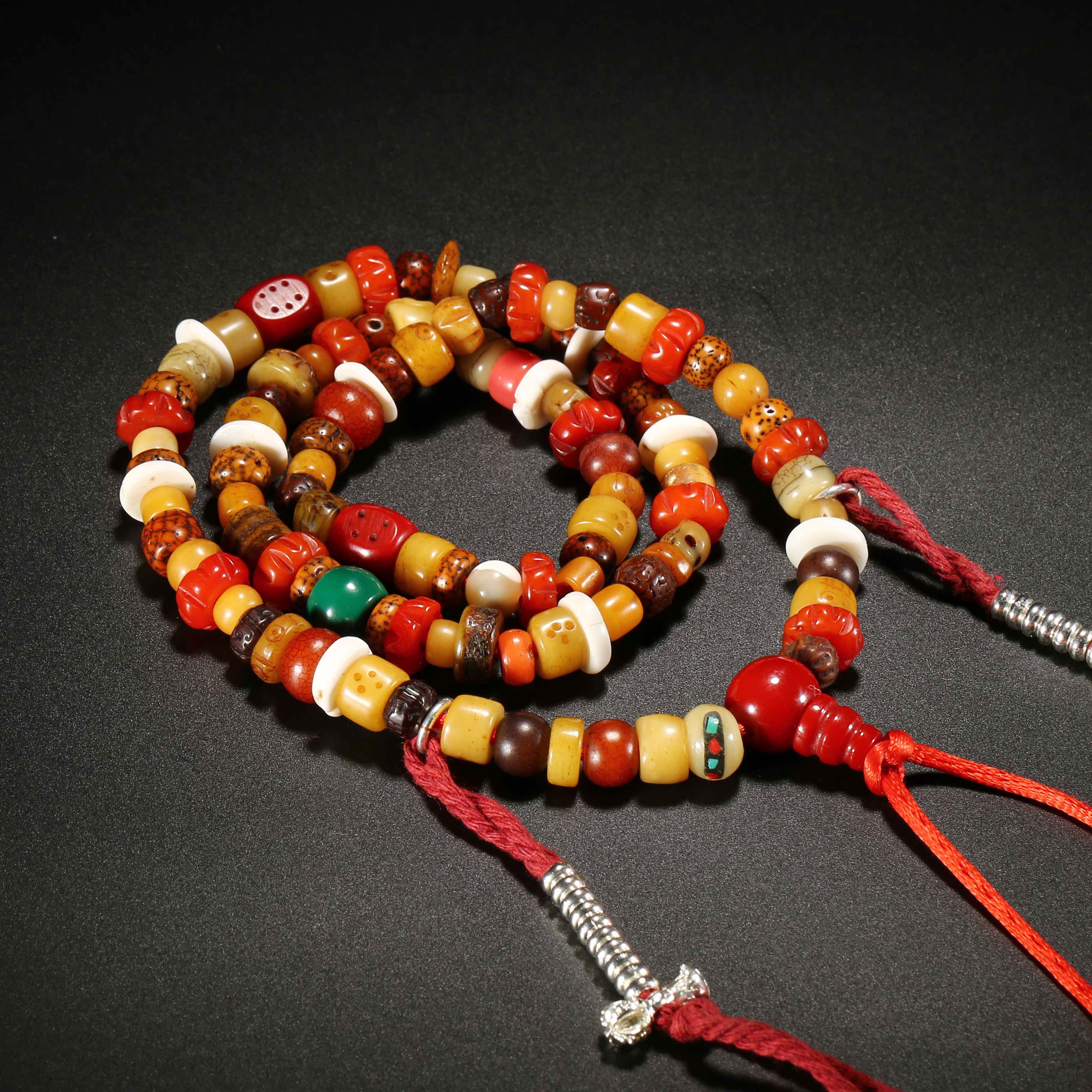 【济文阁】JFYG25010845民国 多宝念珠串