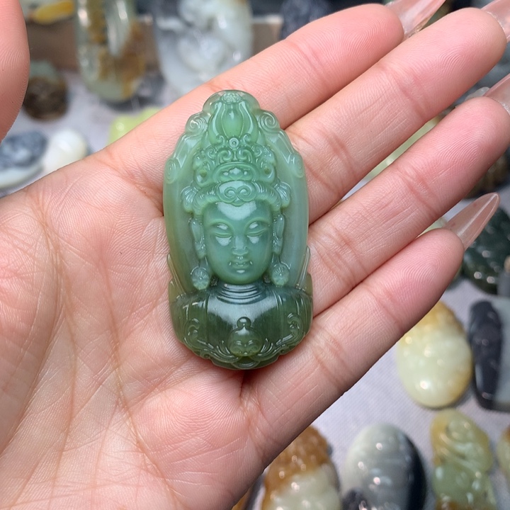 和田玉挂件未镶嵌