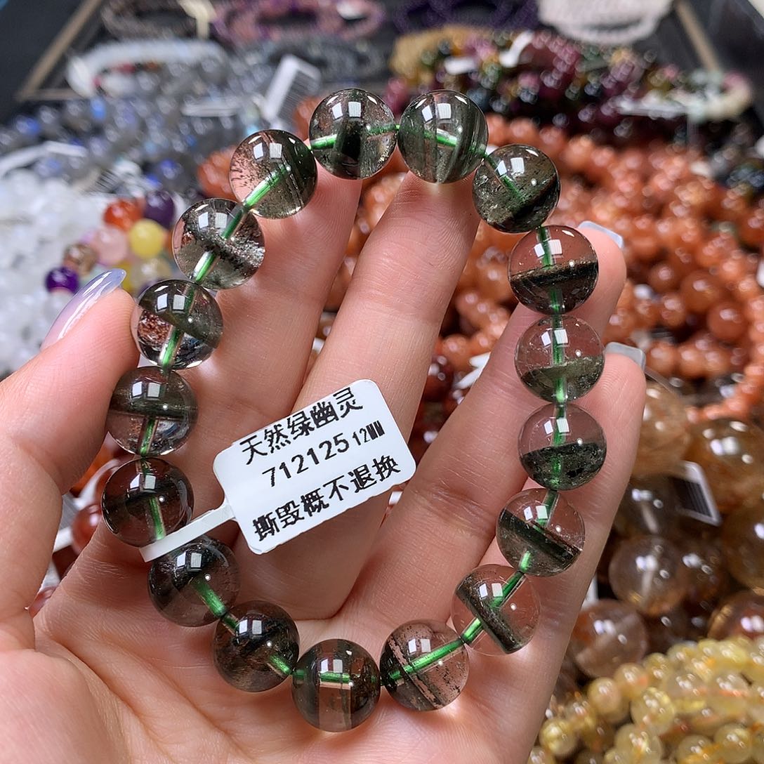 水晶手链未镶嵌，