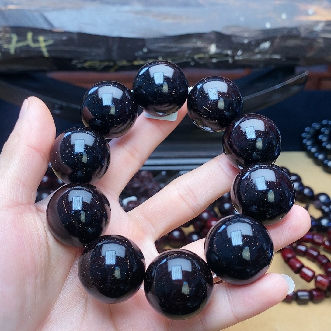 小叶紫檀手串/手链蒙****强25