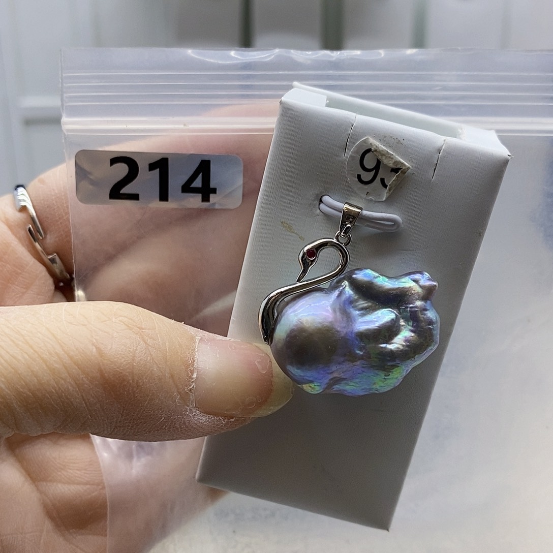 颈饰合金淡水珍珠