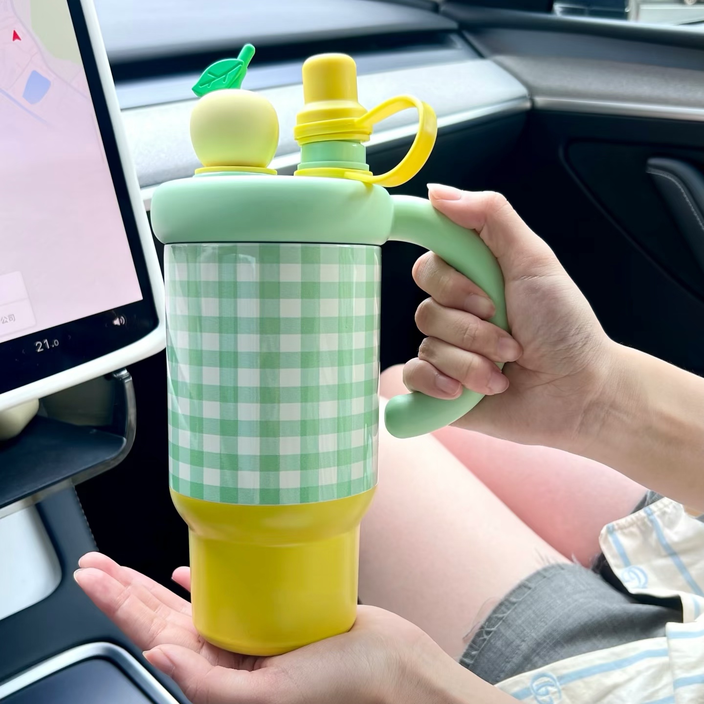 新款可爱女生高颜值户外运动水杯 BB-393