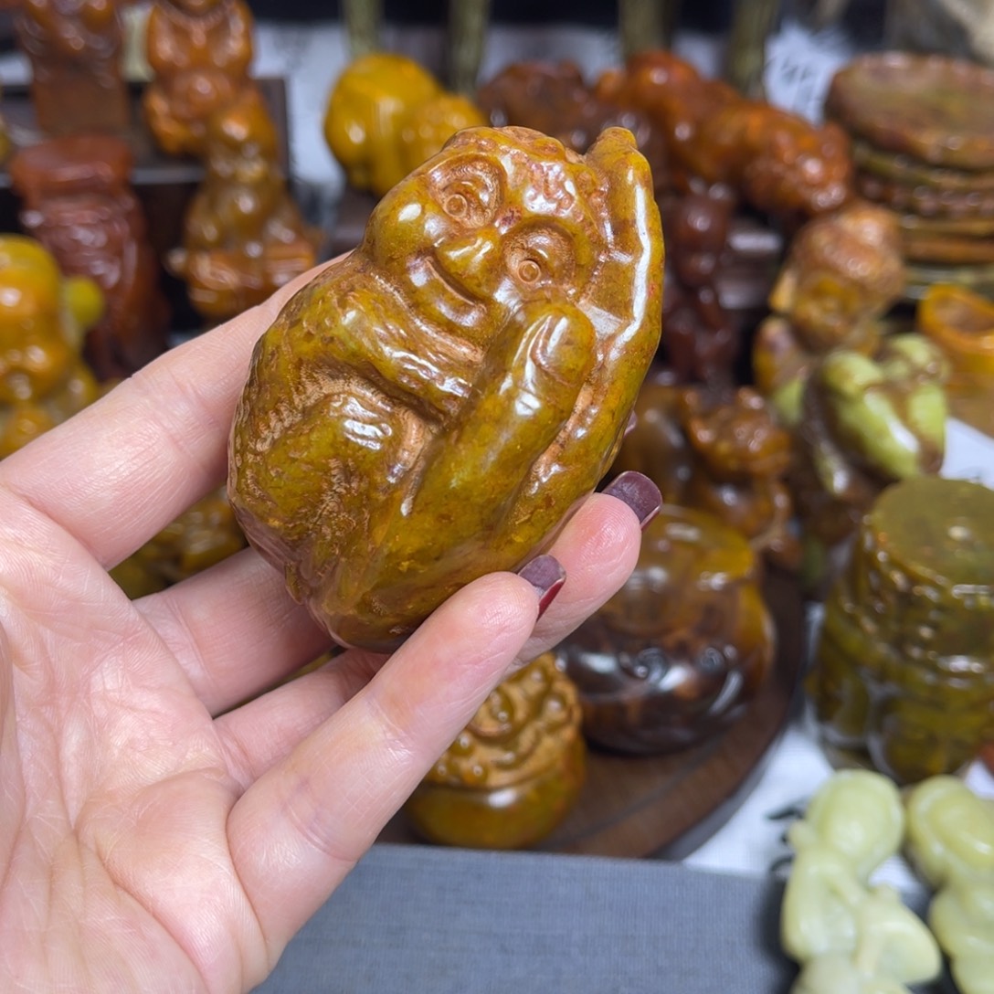 蛇纹石玉合金颈饰