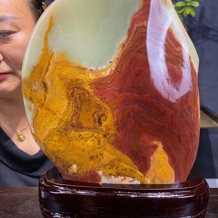石材精品古青石摆件