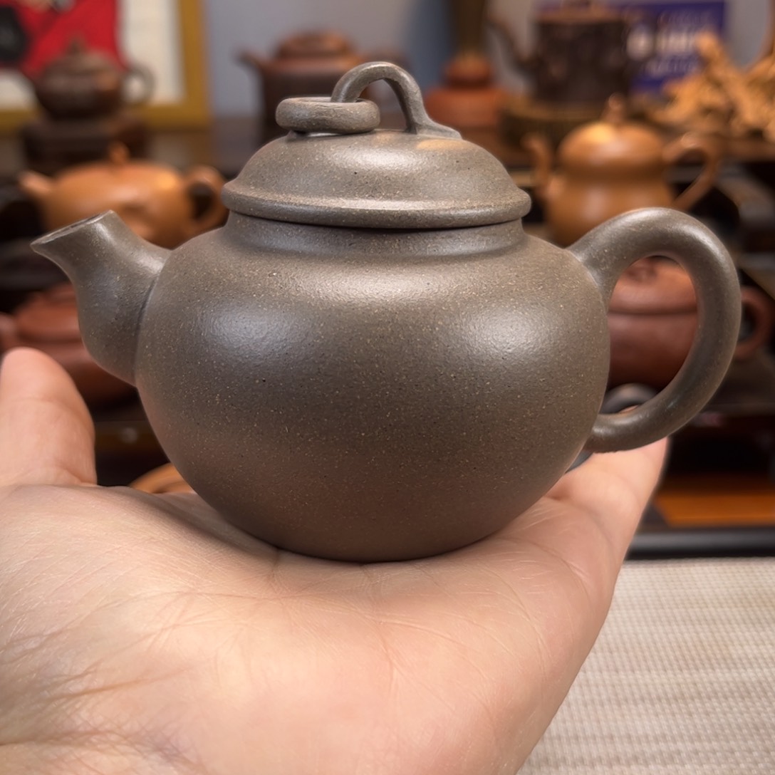 紫砂茶具半手工制作