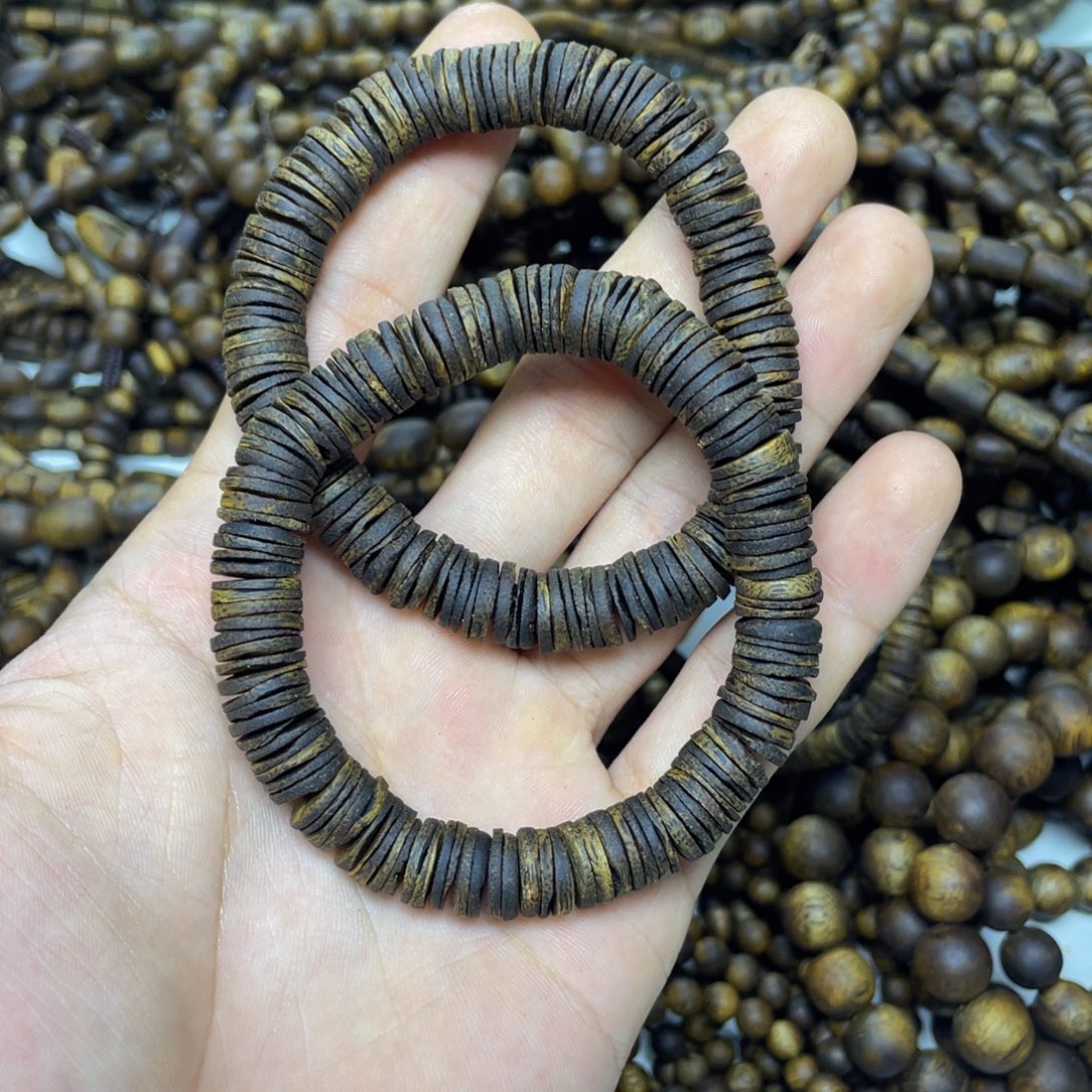 沉香沉香碎屑+1.0沉水片片珠单圈14.5克加多样性发一