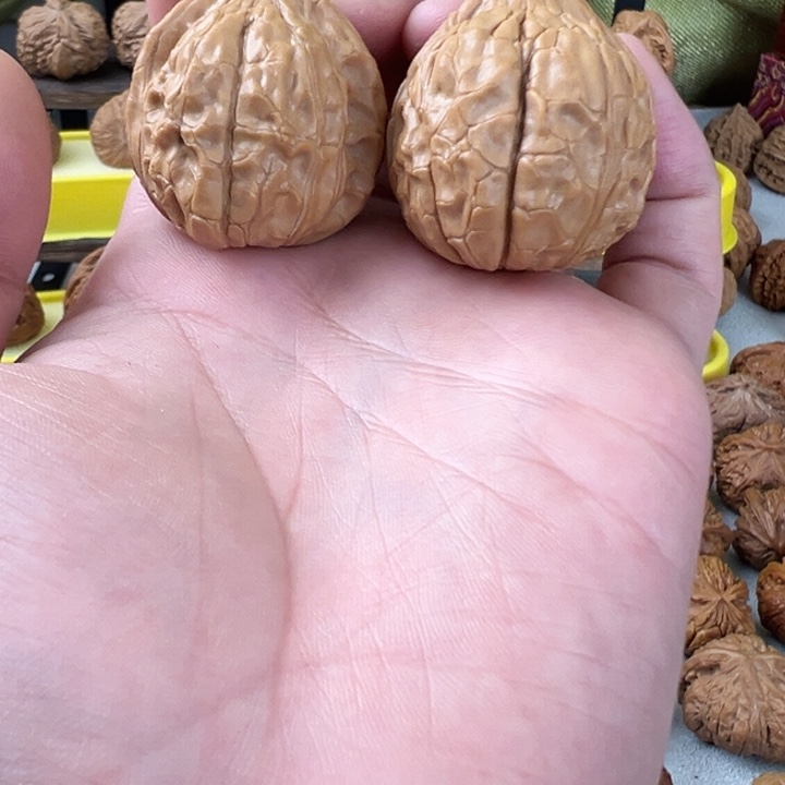 吊坠文玩核桃33尺全品无修龟甲纹