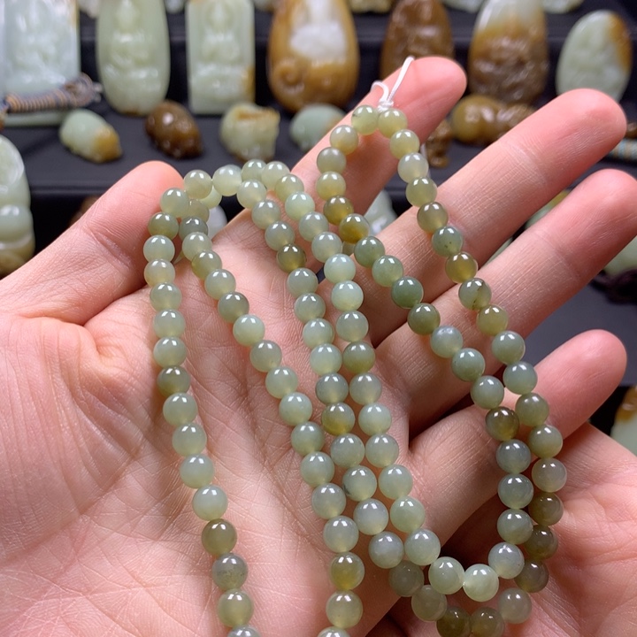 和田玉（糖玉）未镶嵌项链