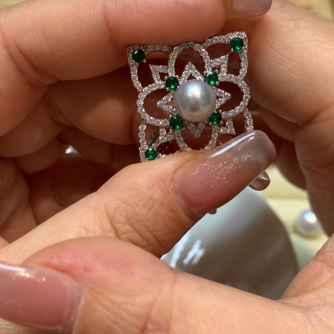 海水珍珠胸饰未镶嵌