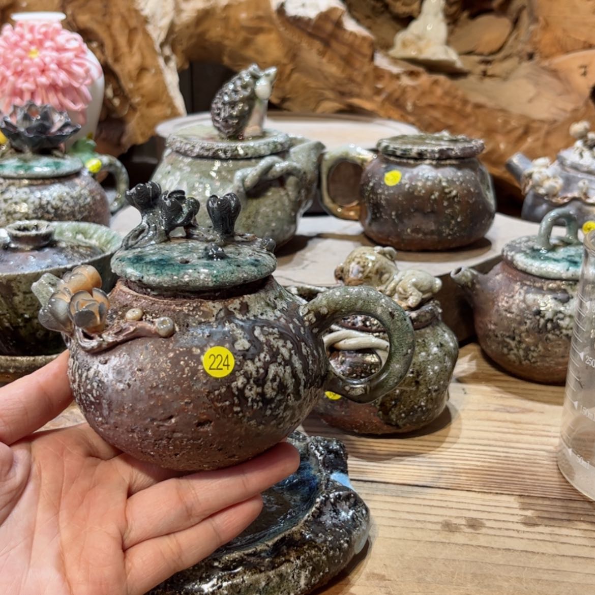 【闪购商品】柴烧茶具手工茶杯茶壶224