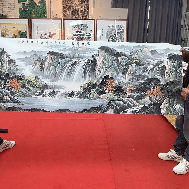 国画作品展览等活动