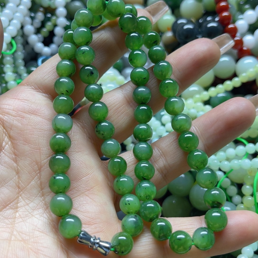 和田玉手链未镶嵌